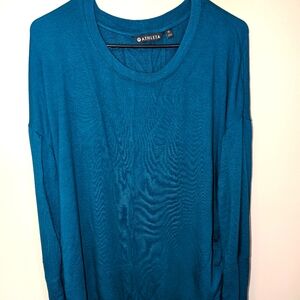 Athleta "Drishti" Soft Ruched Sweatshirt